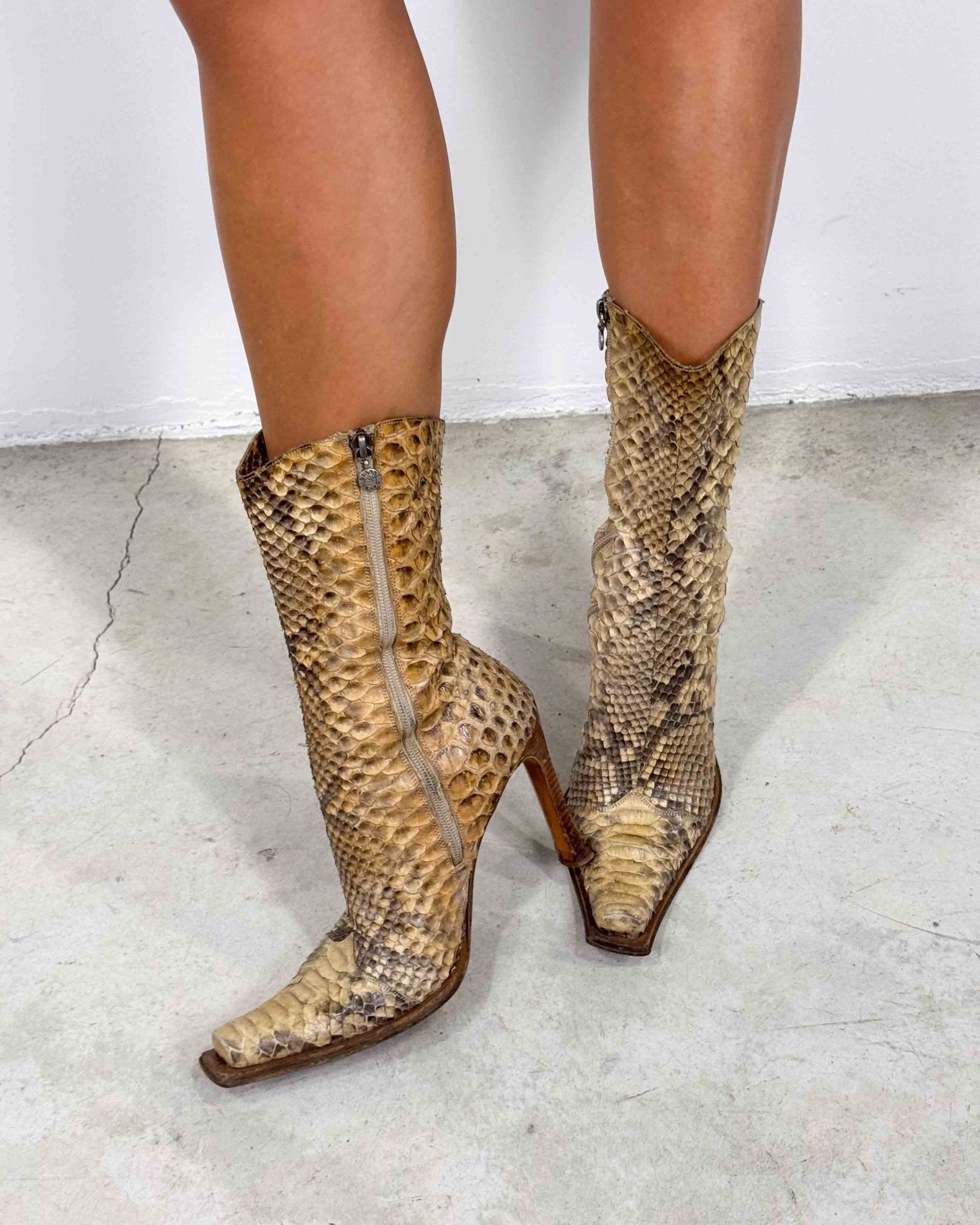 The Oriane boots - rig vert