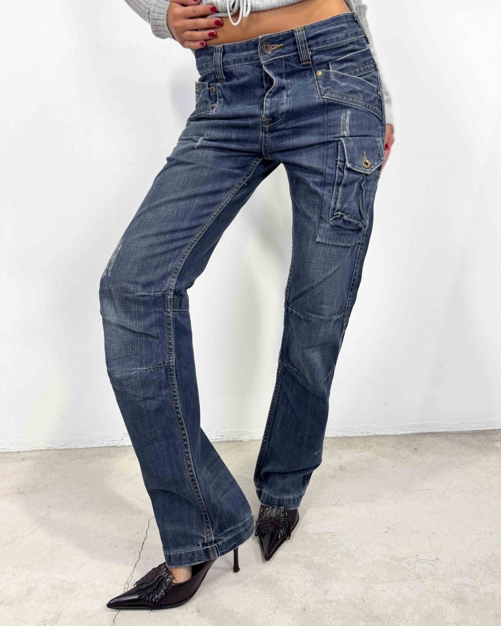 The Pattie jeans - rig vert