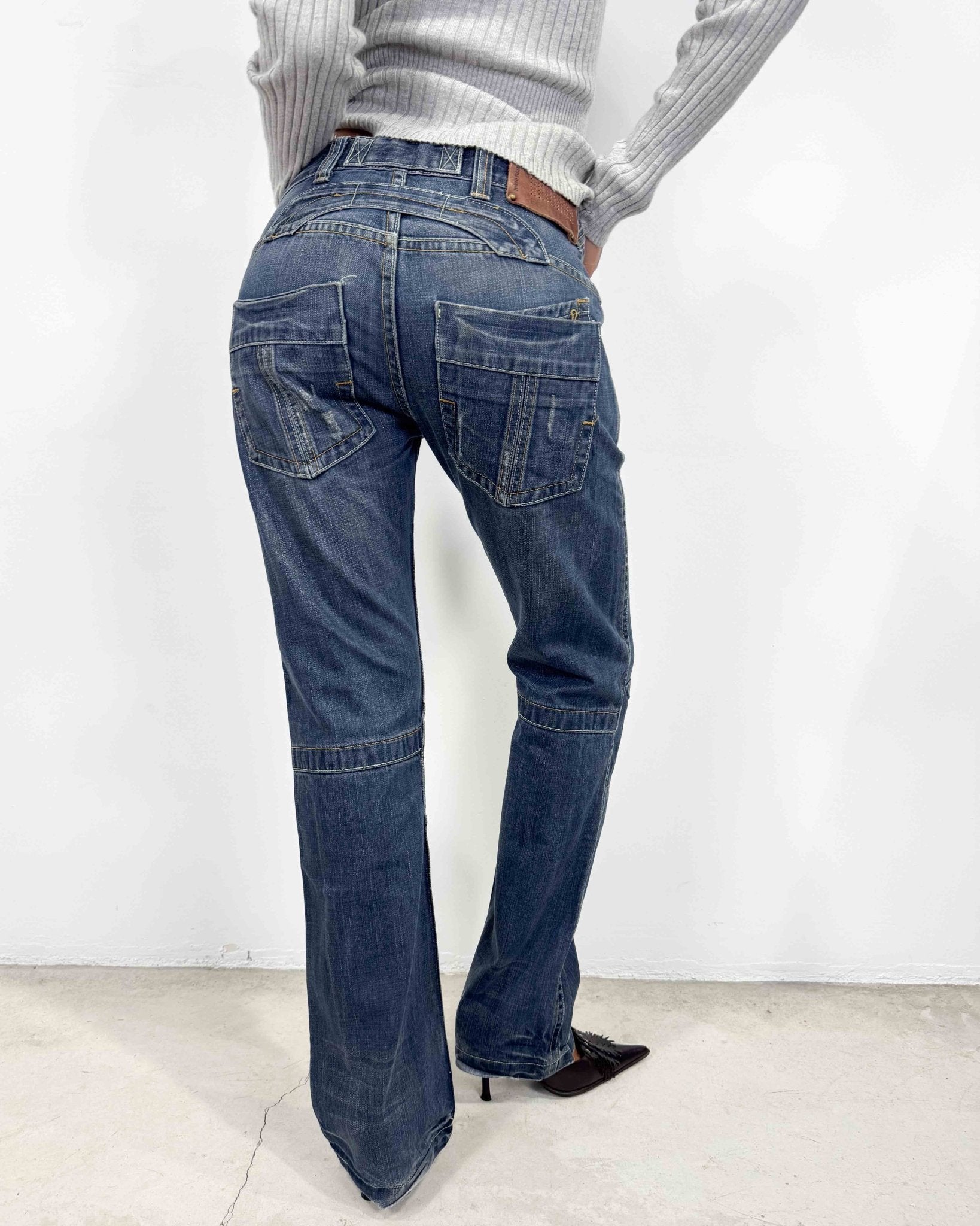 The Pattie jeans - rig vert