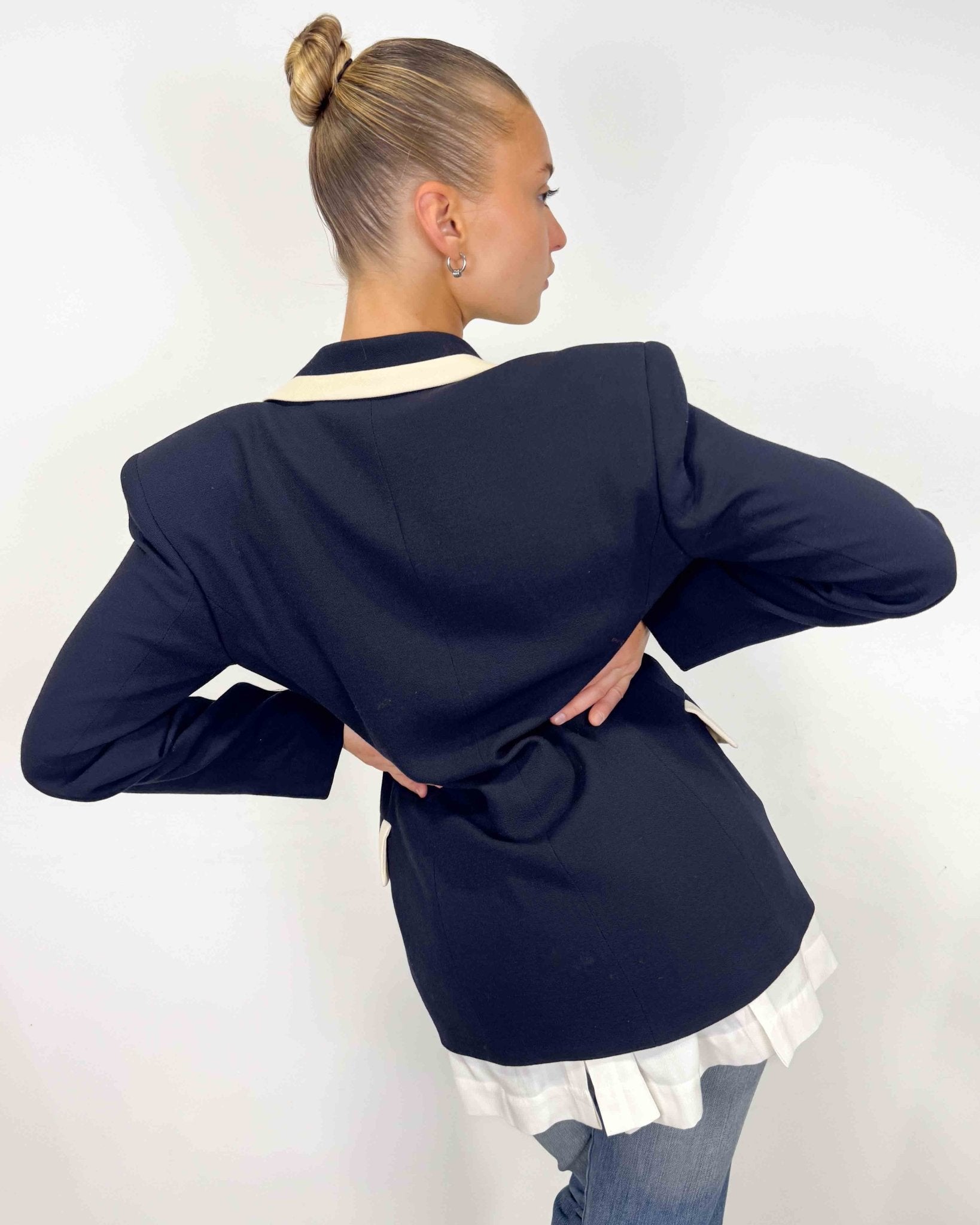 The Petra blazer - rig vert