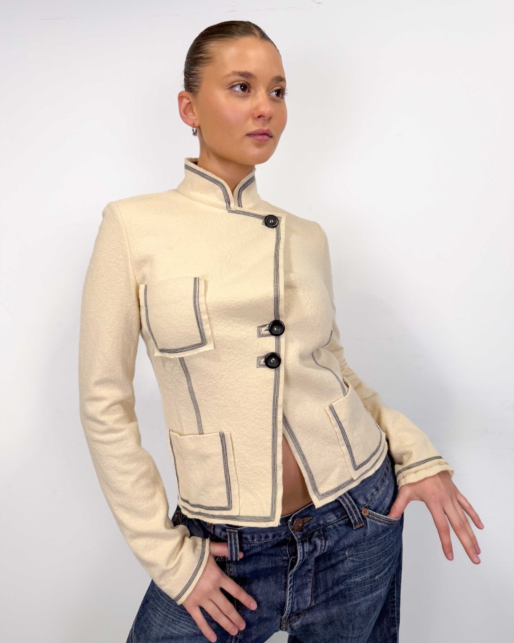 The Raeann jacket by Sportmax - rig vert