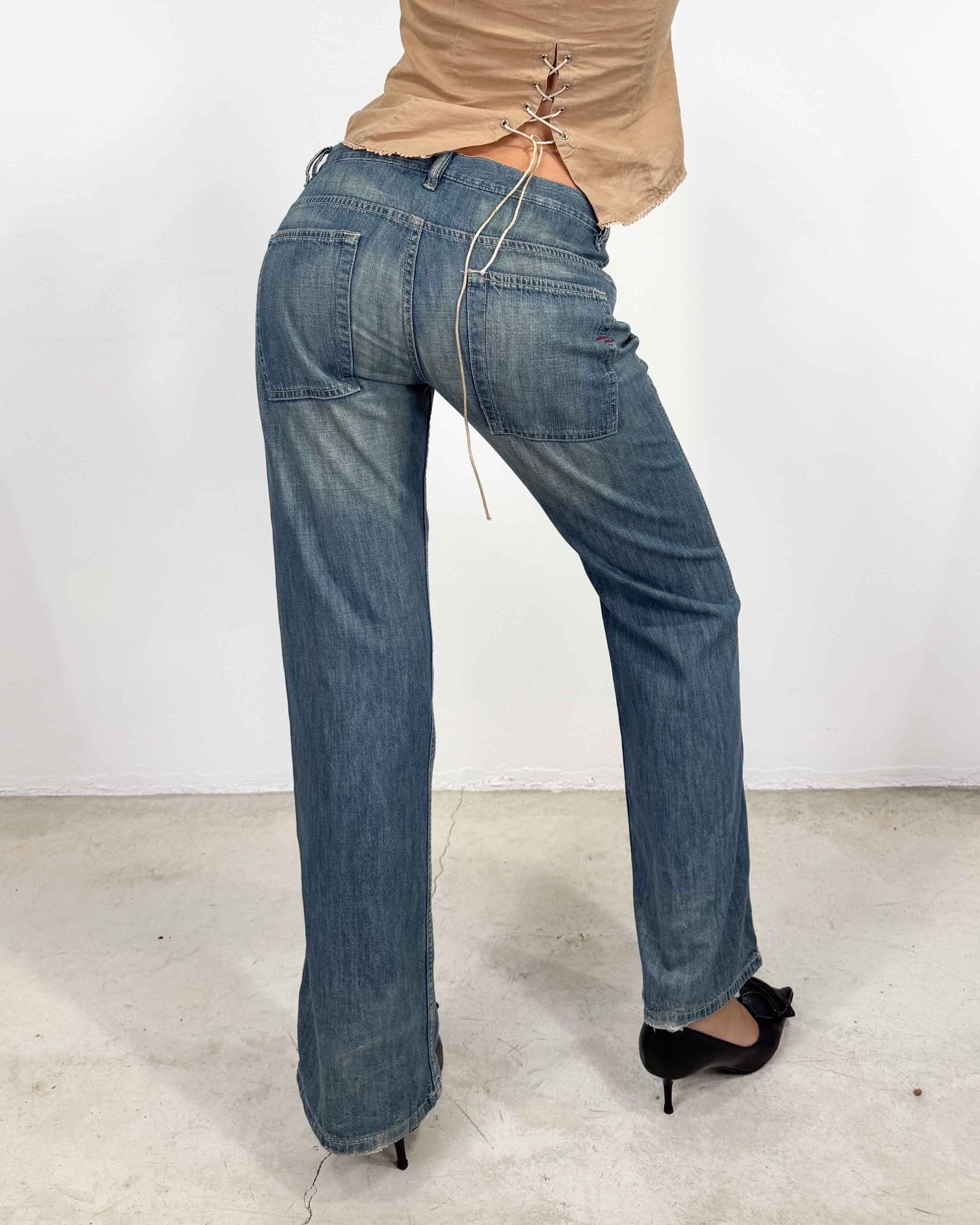 The Rita pants - rig vert