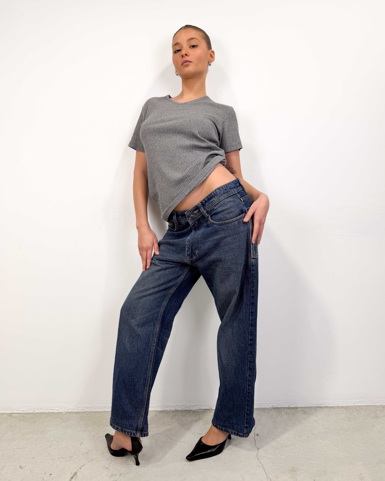 The Rose pants by Diesel - rig vert
