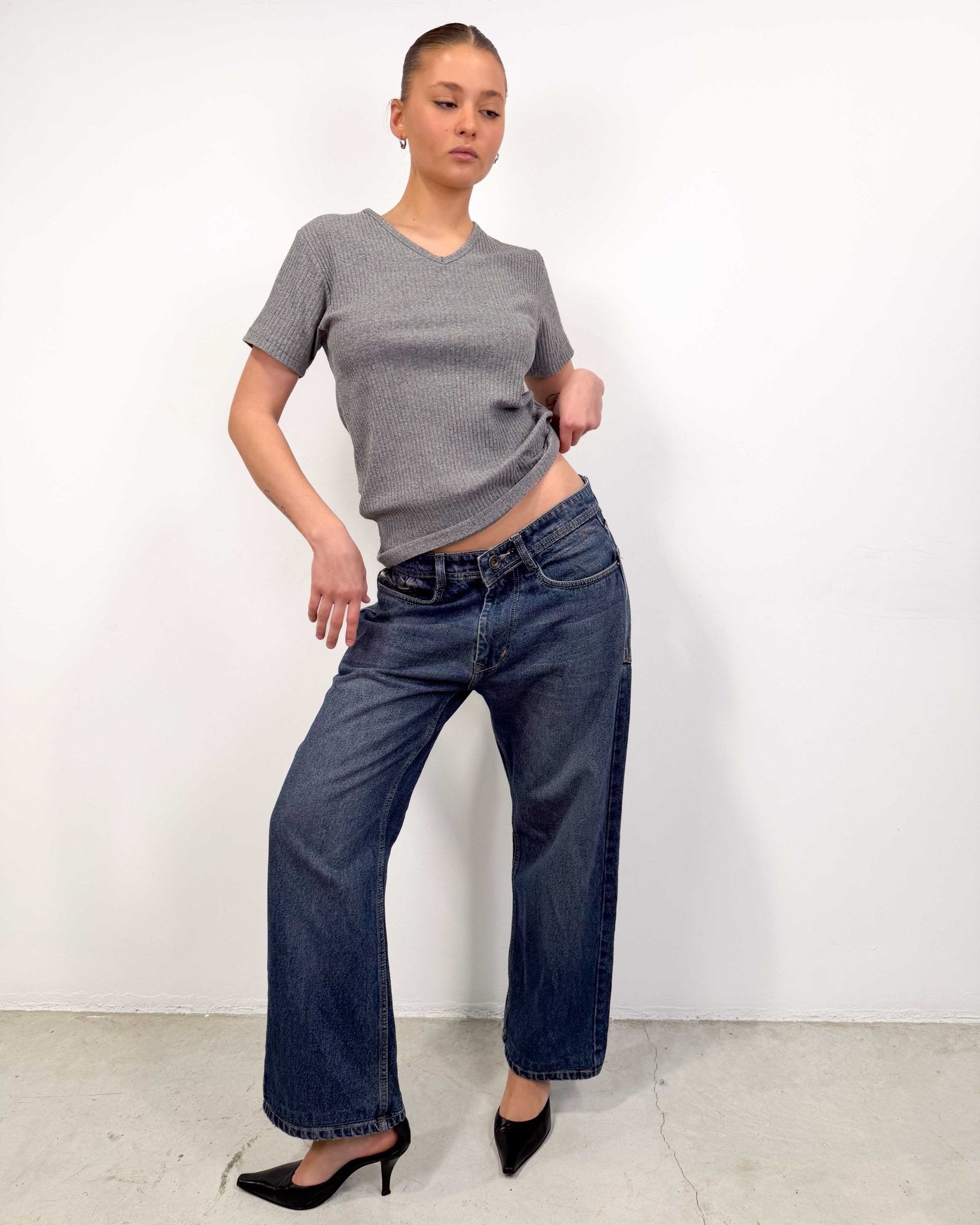 The Rose pants by Diesel - rig vert