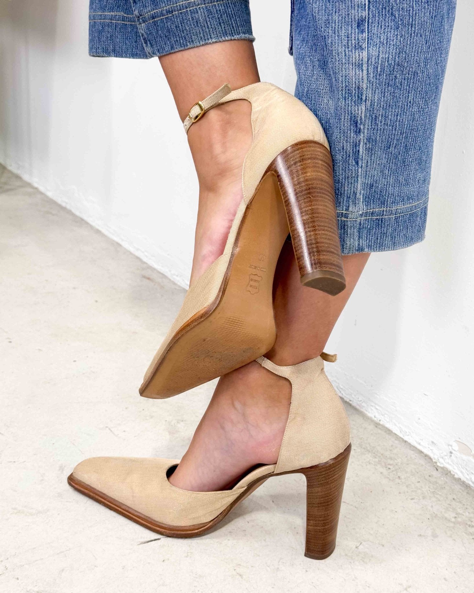 The Stephanie heels - rig vert