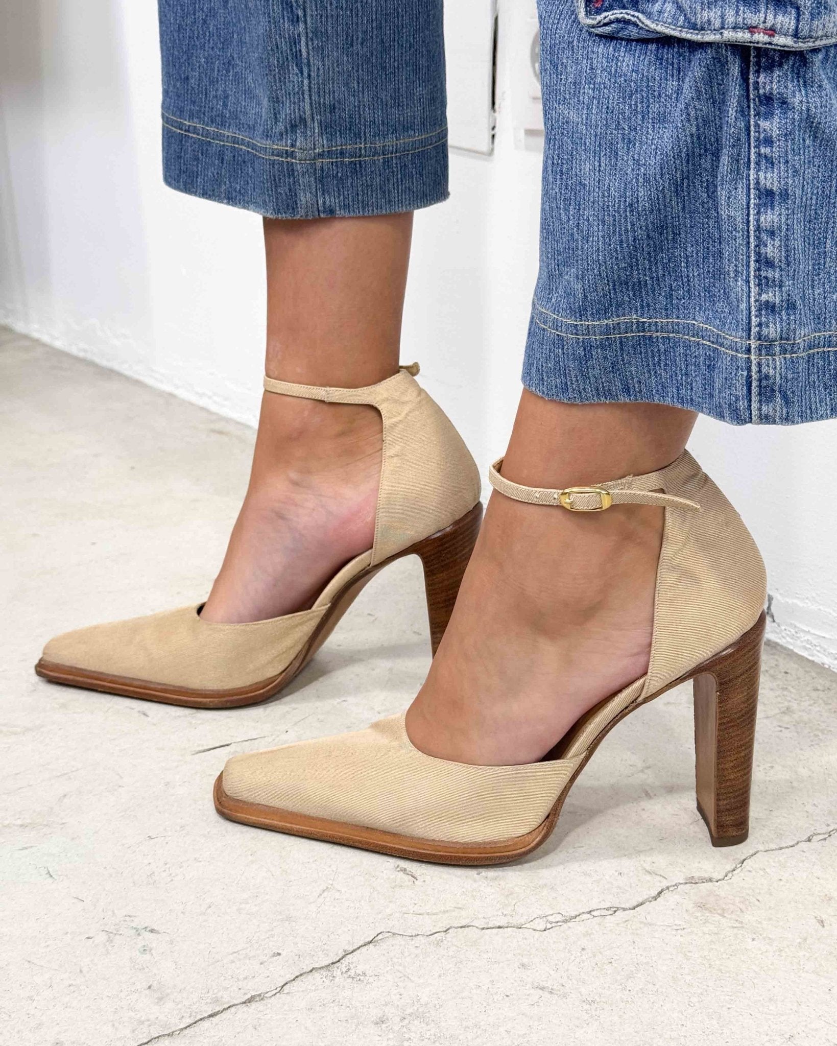 The Stephanie heels - rig vert
