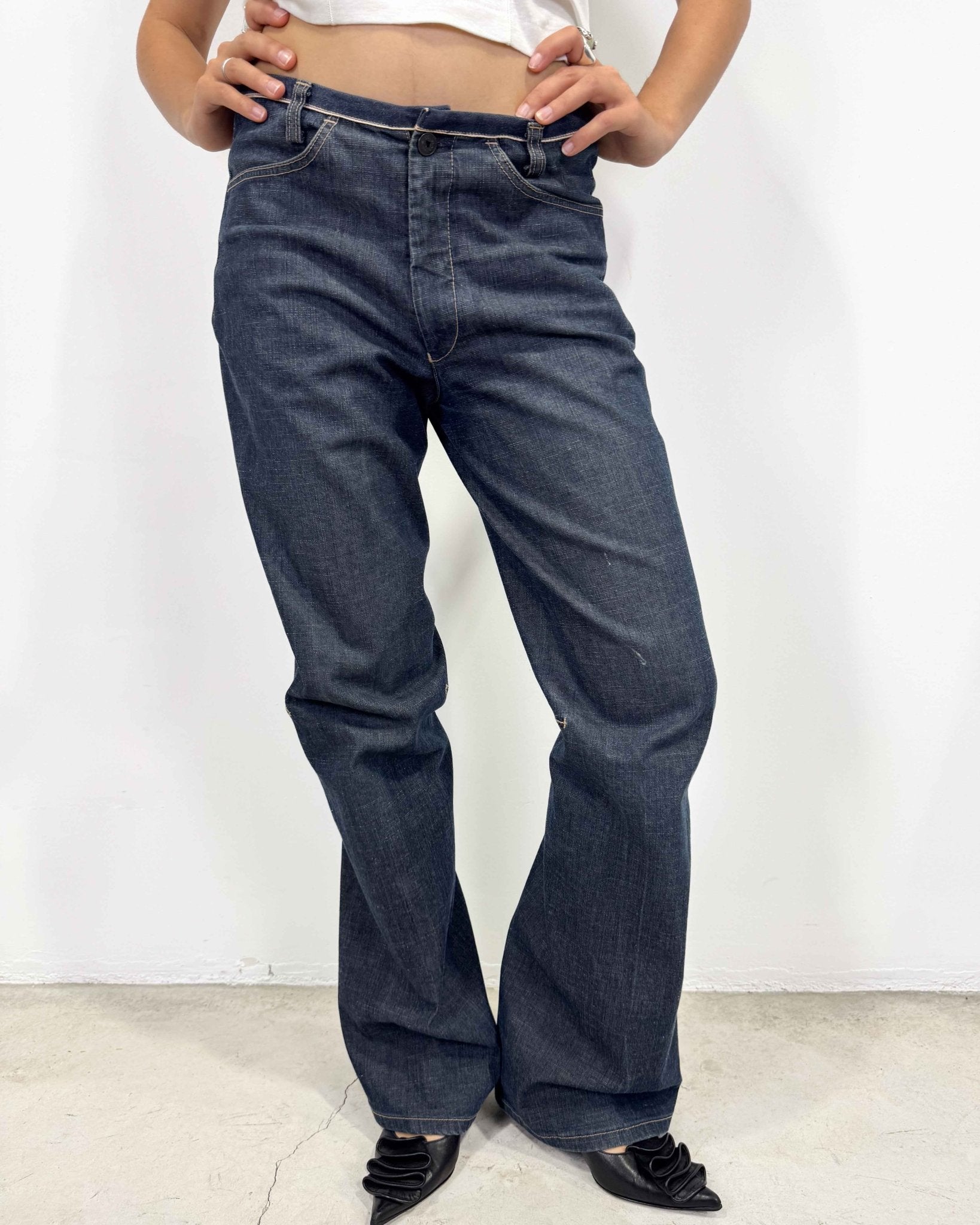 The Tatiana jeans by Marithé François Girbaud - rig vert