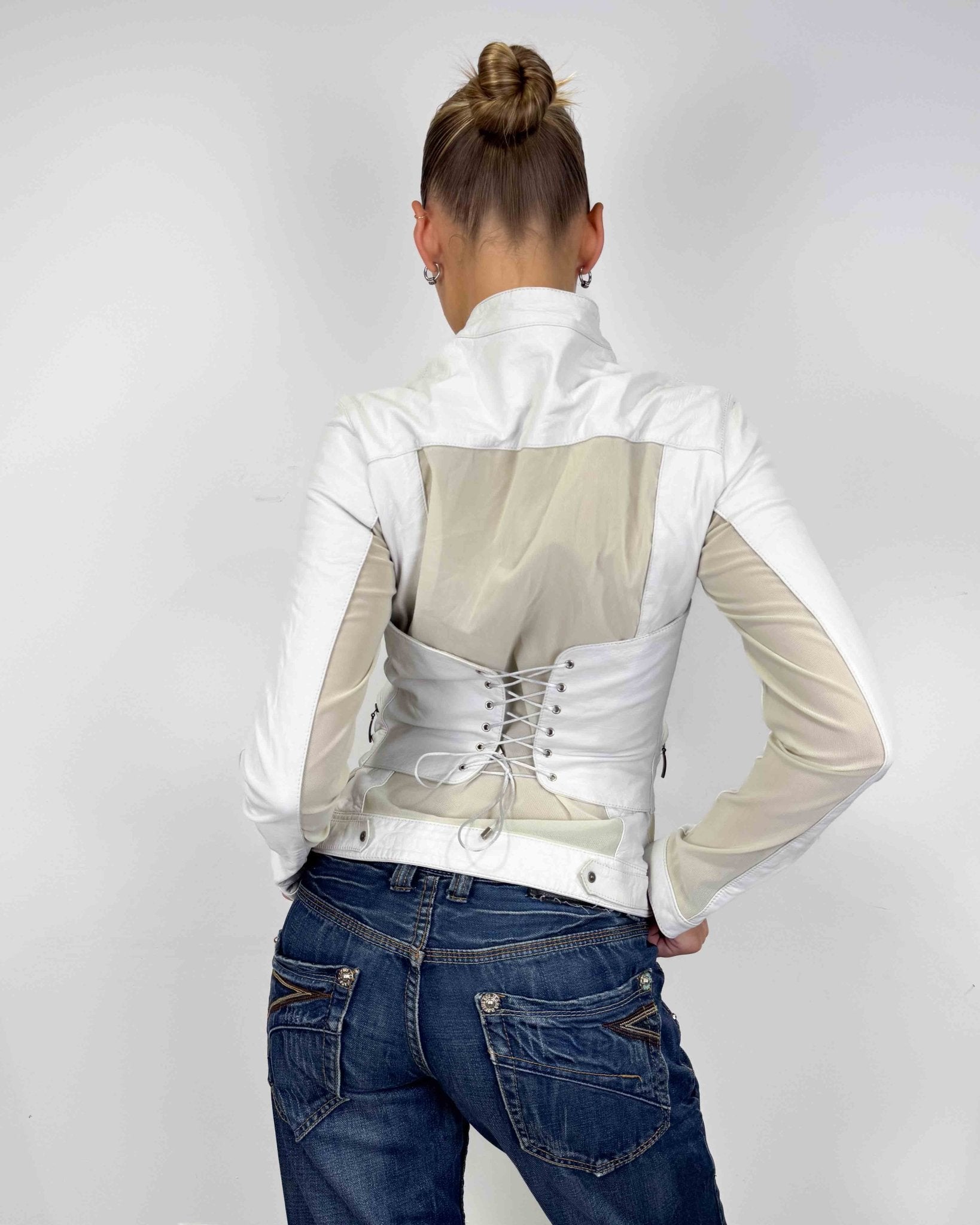 The Teyou leather jacket - rig vert