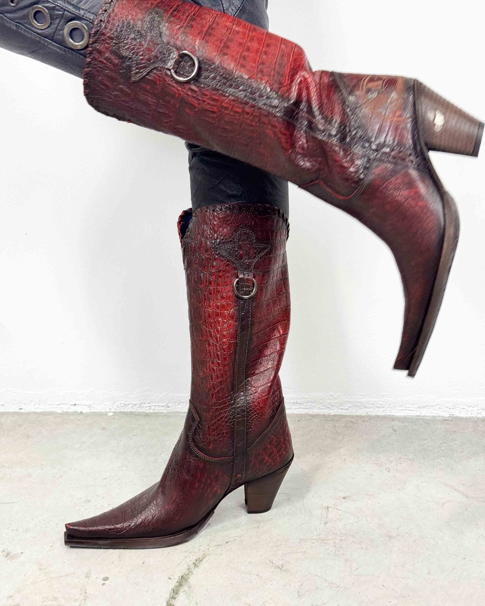 The Tiana boots - rig vert