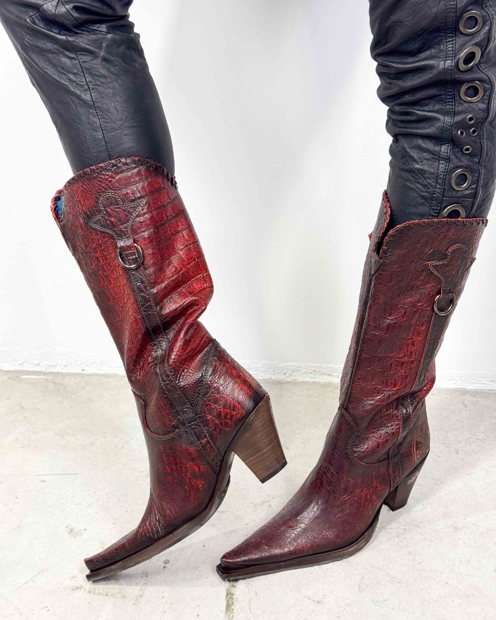 The Tiana boots - rig vert