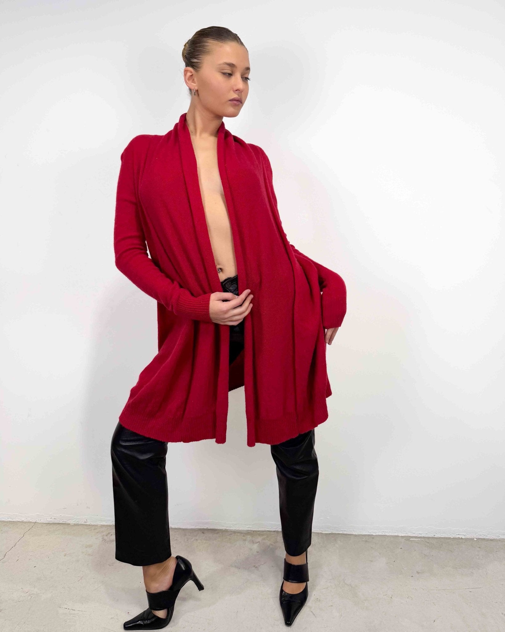 The Tiara cardigan - rig vert