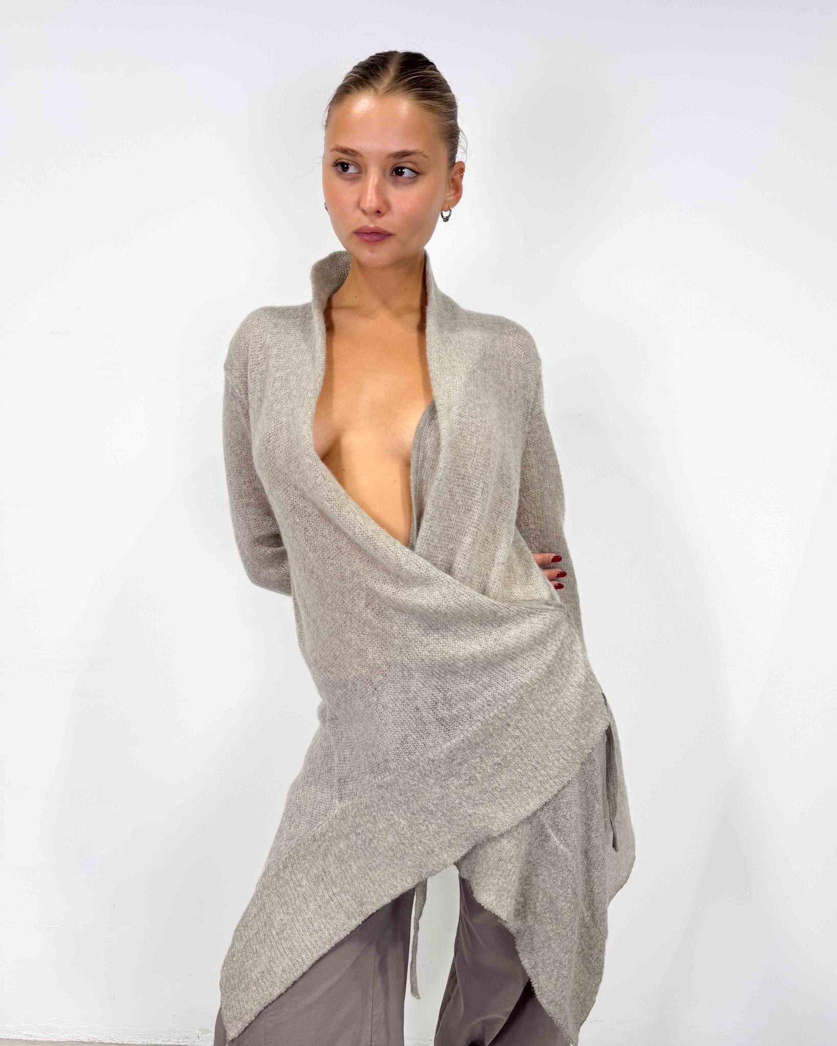 The Valerie cardigan - rig vert