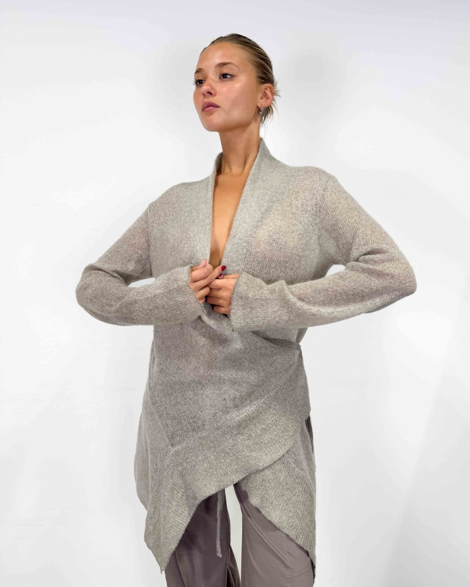 The Valerie cardigan - rig vert