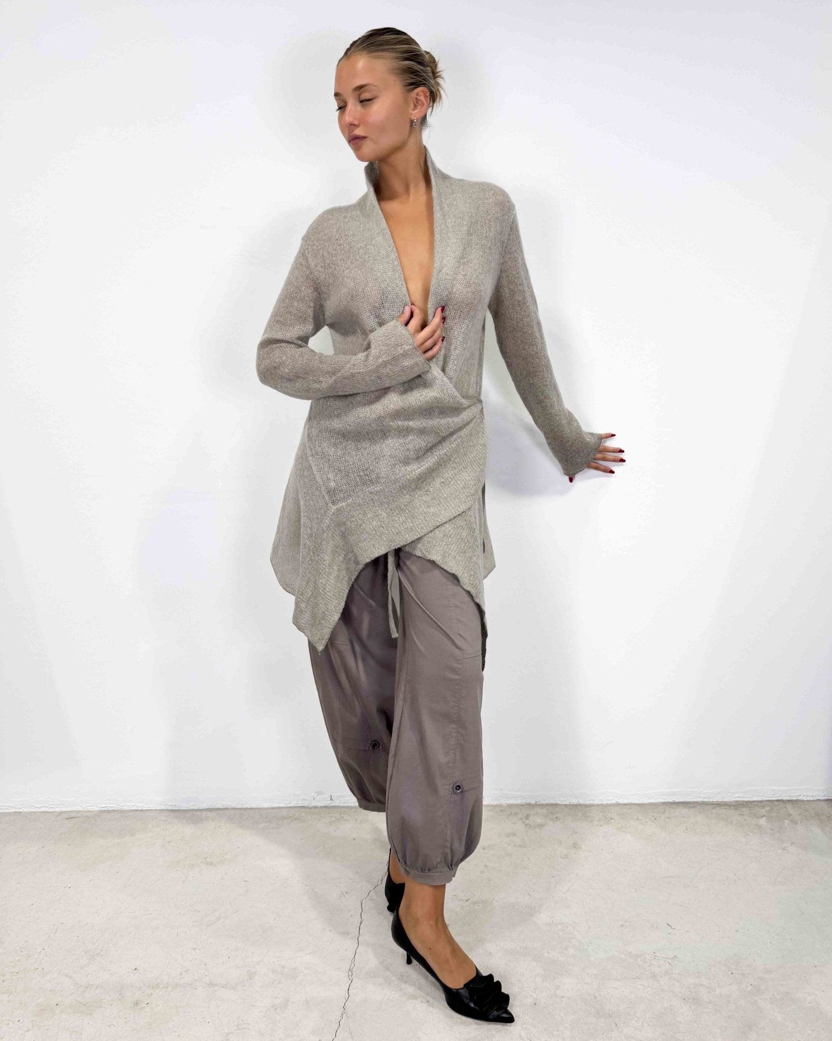 The Valerie cardigan - rig vert