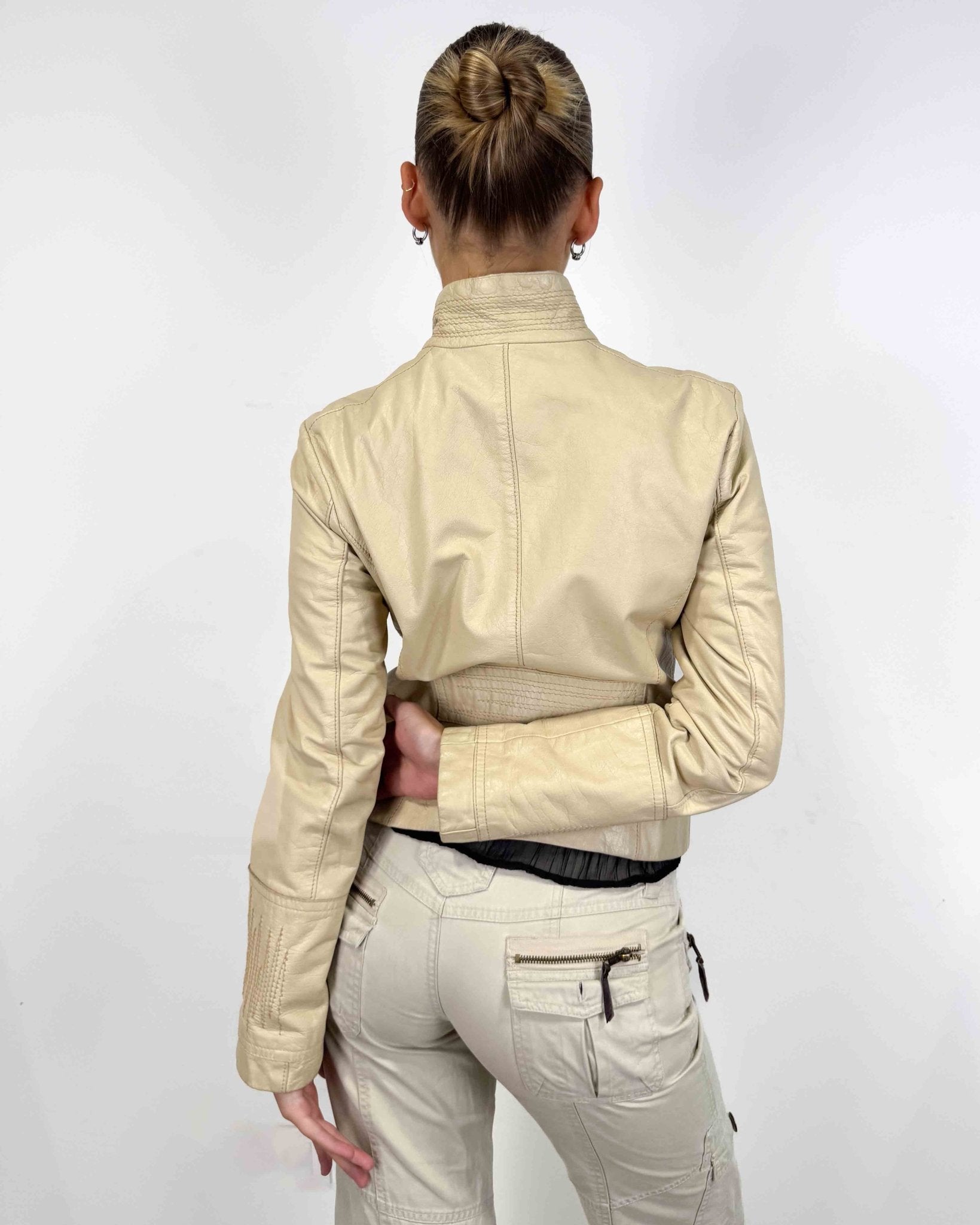 The Vanity leather jacket - rig vert