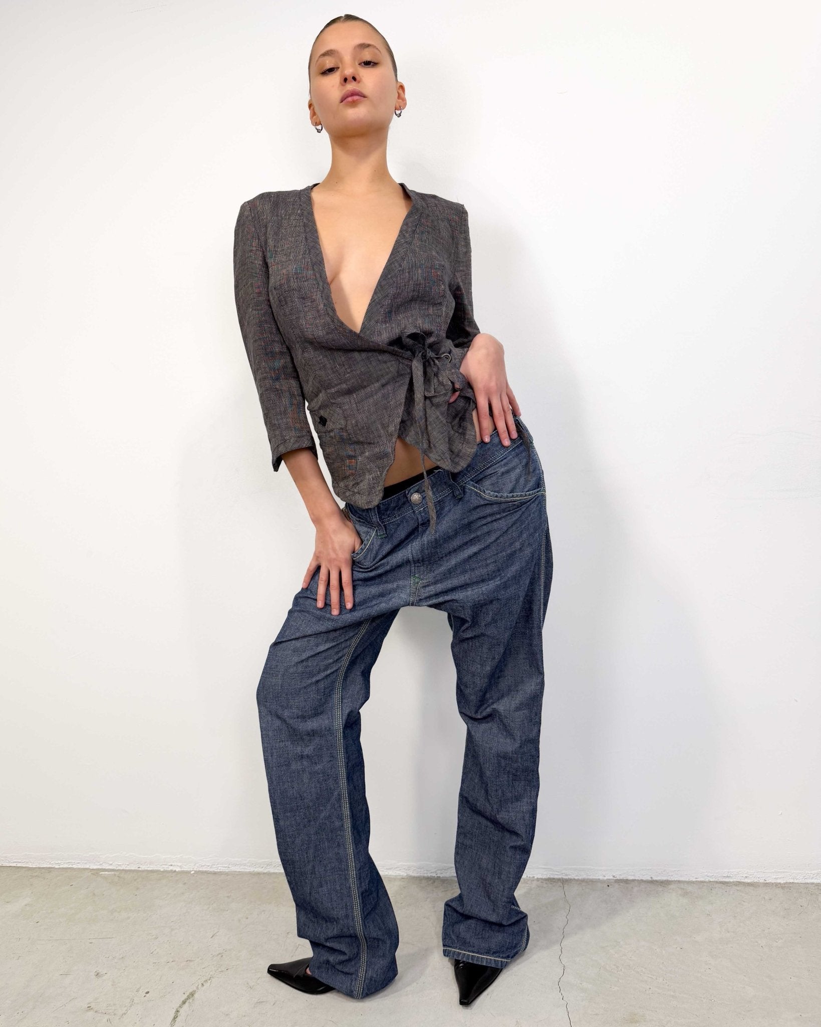 The Viena pants by Diesel - rig vert