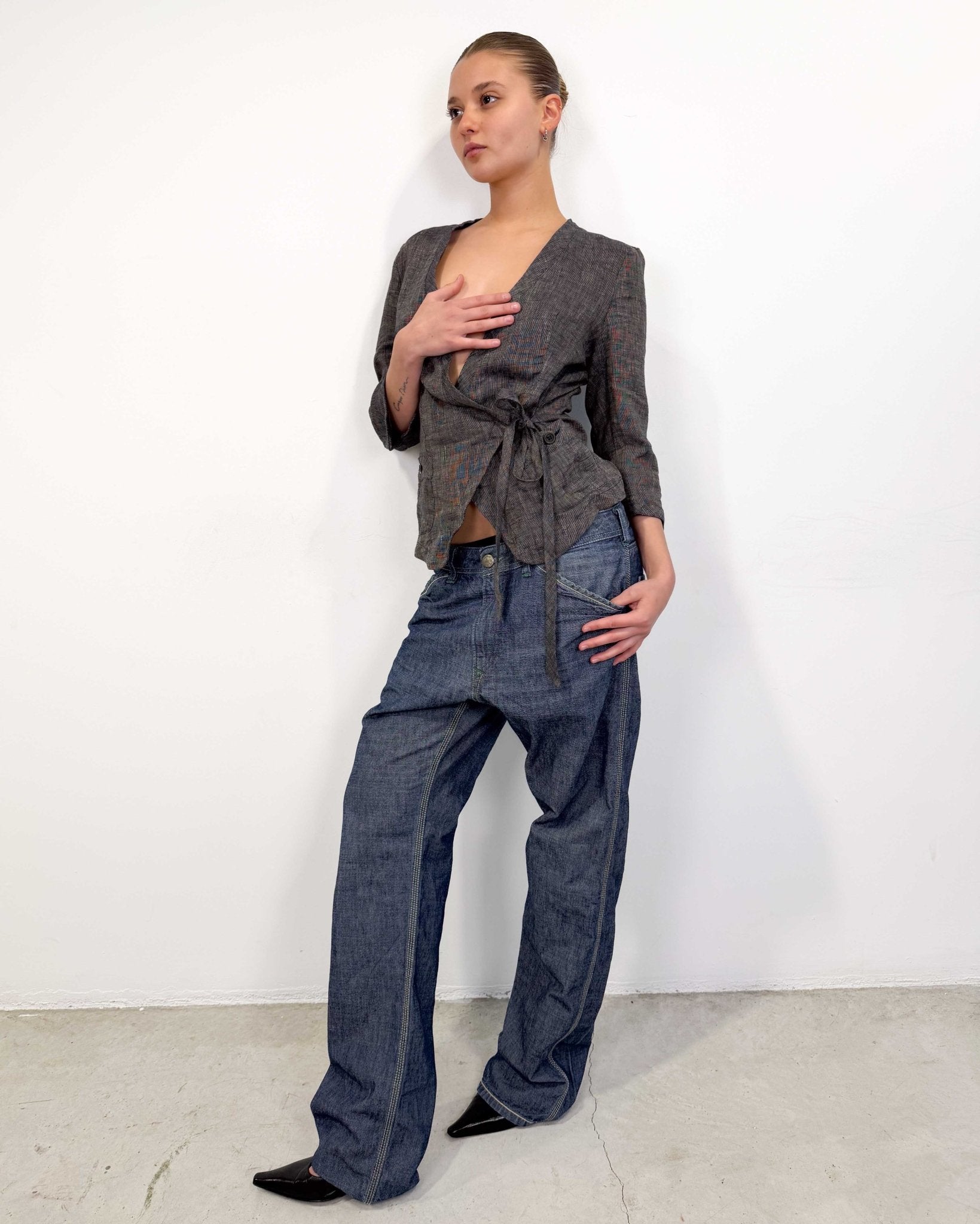 The Viena pants by Diesel - rig vert