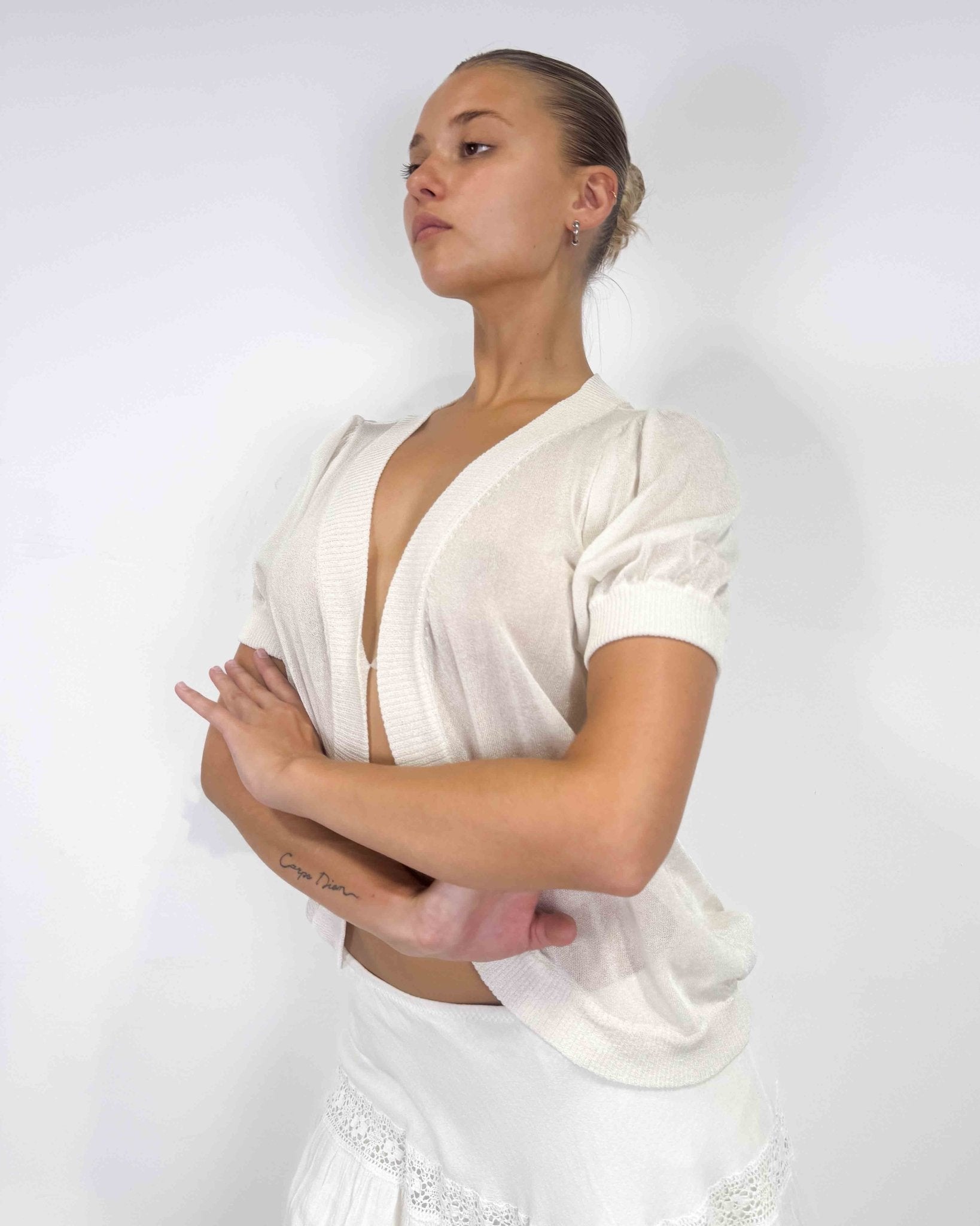 The Vivian bolero top - rig vert