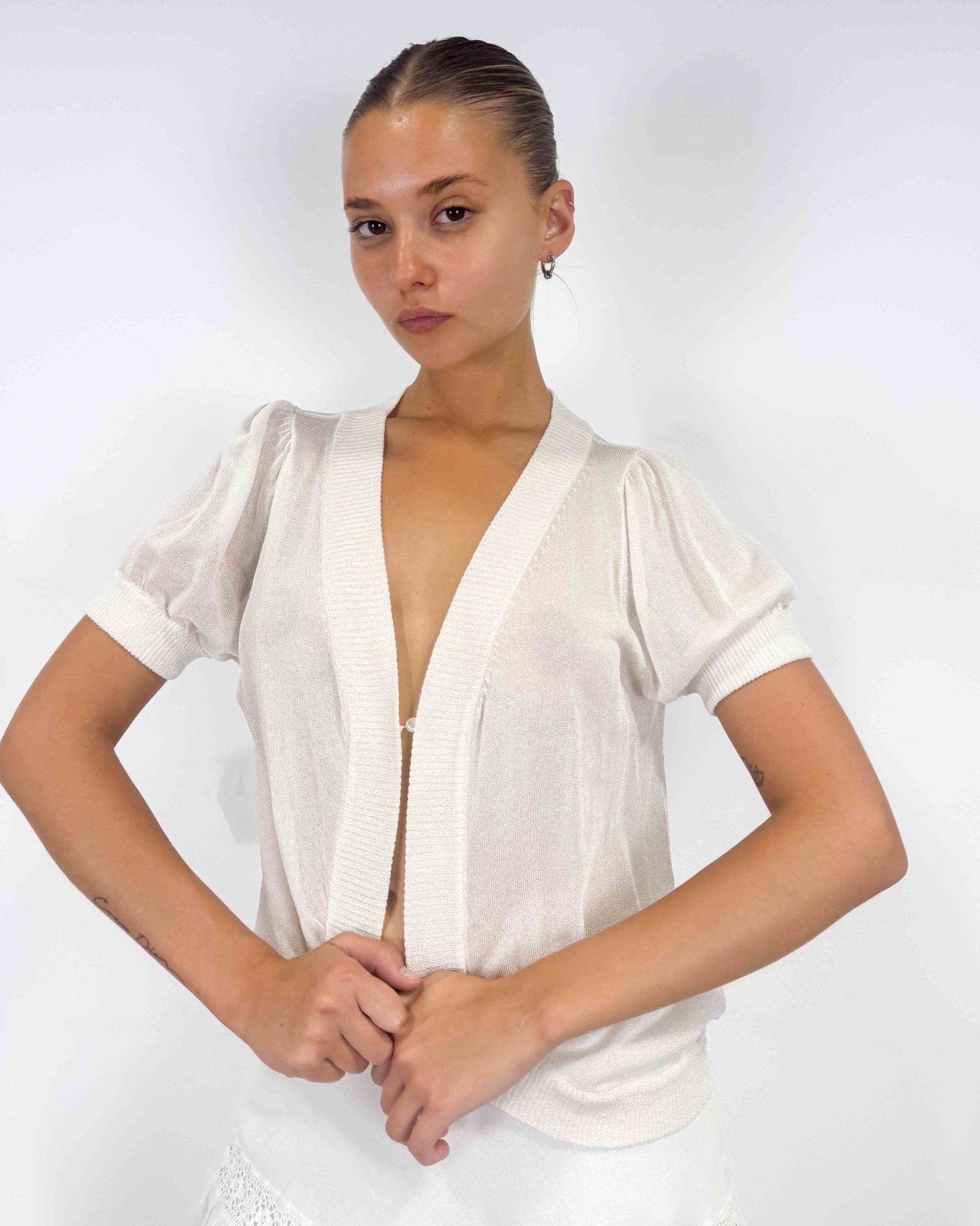 The Vivian bolero top - rig vert