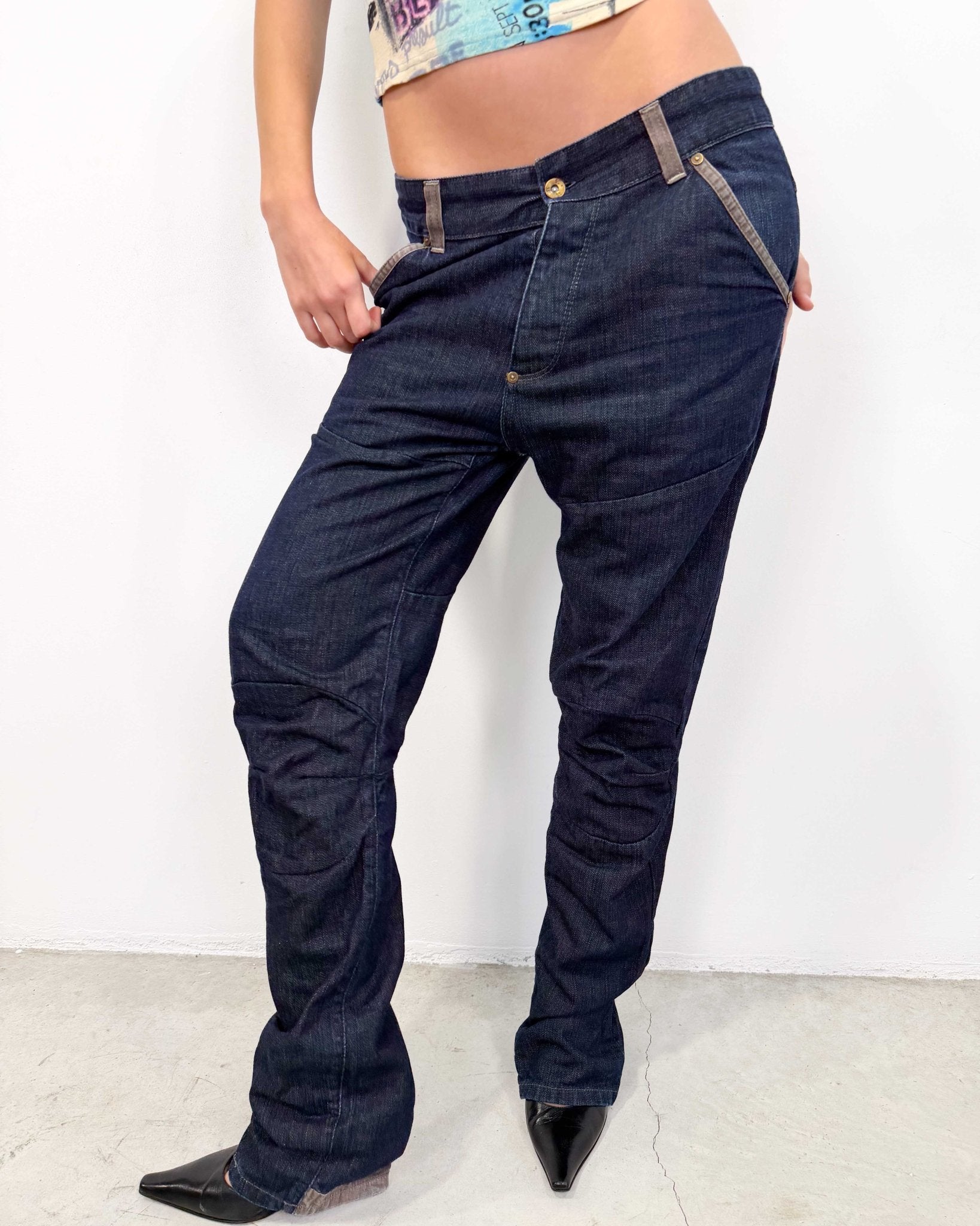 The Yishan pants by G - Star - rig vert