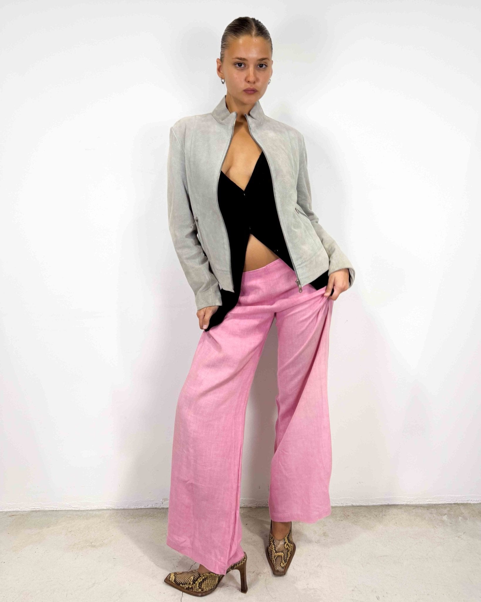 The Zahra pants - rig vert