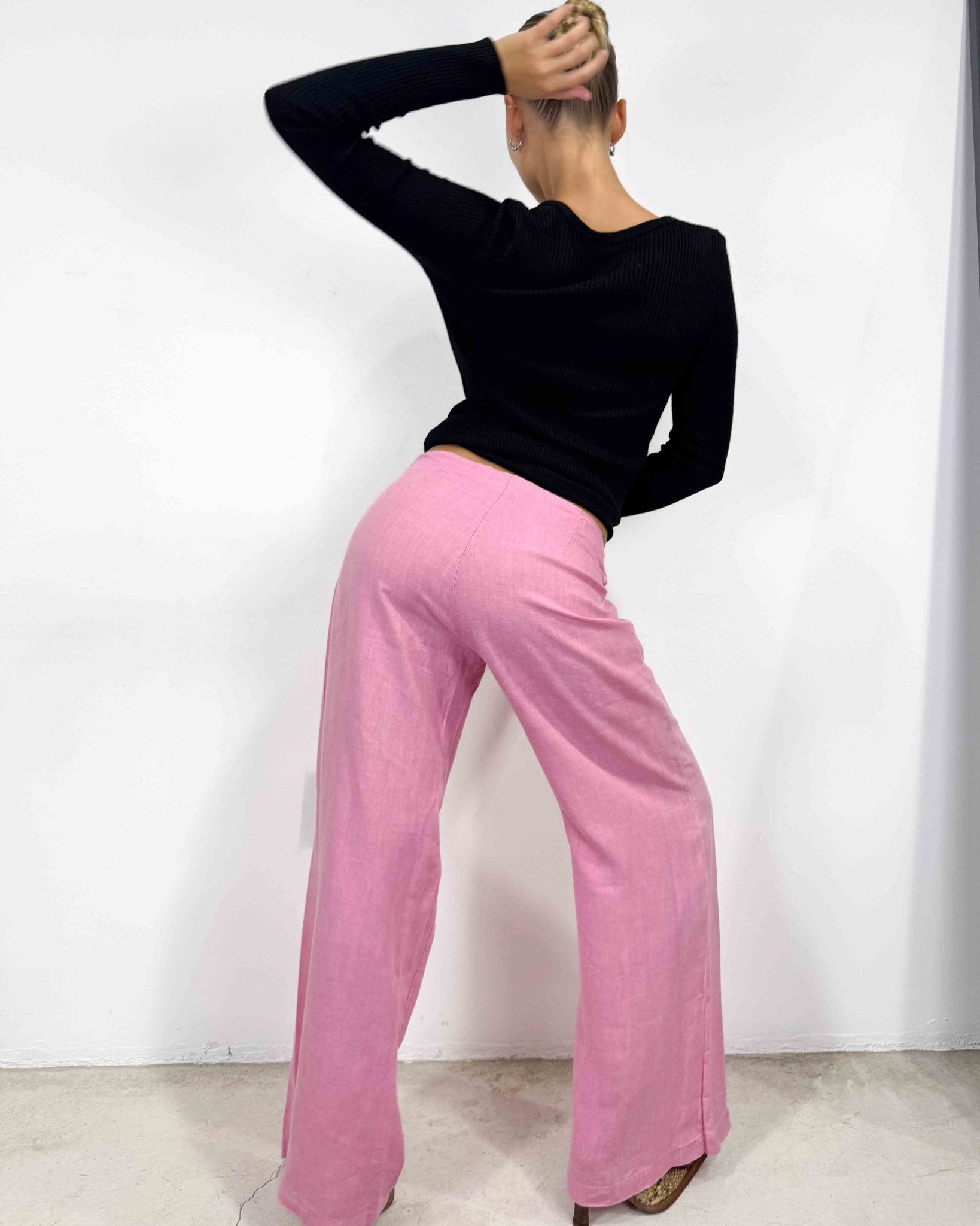 The Zahra pants - rig vert