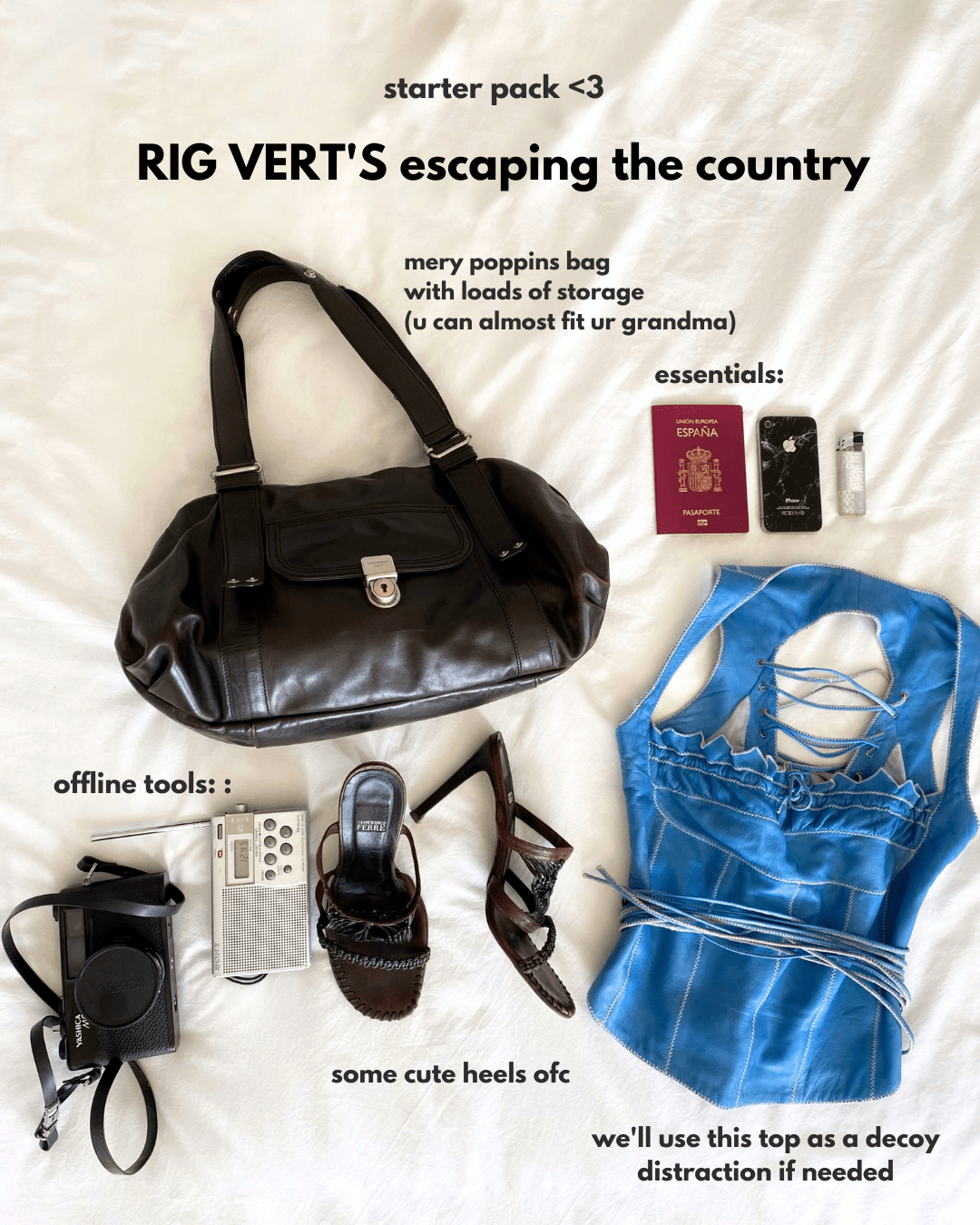 Mery Poppins bag by Mandarina Duck - rig vert