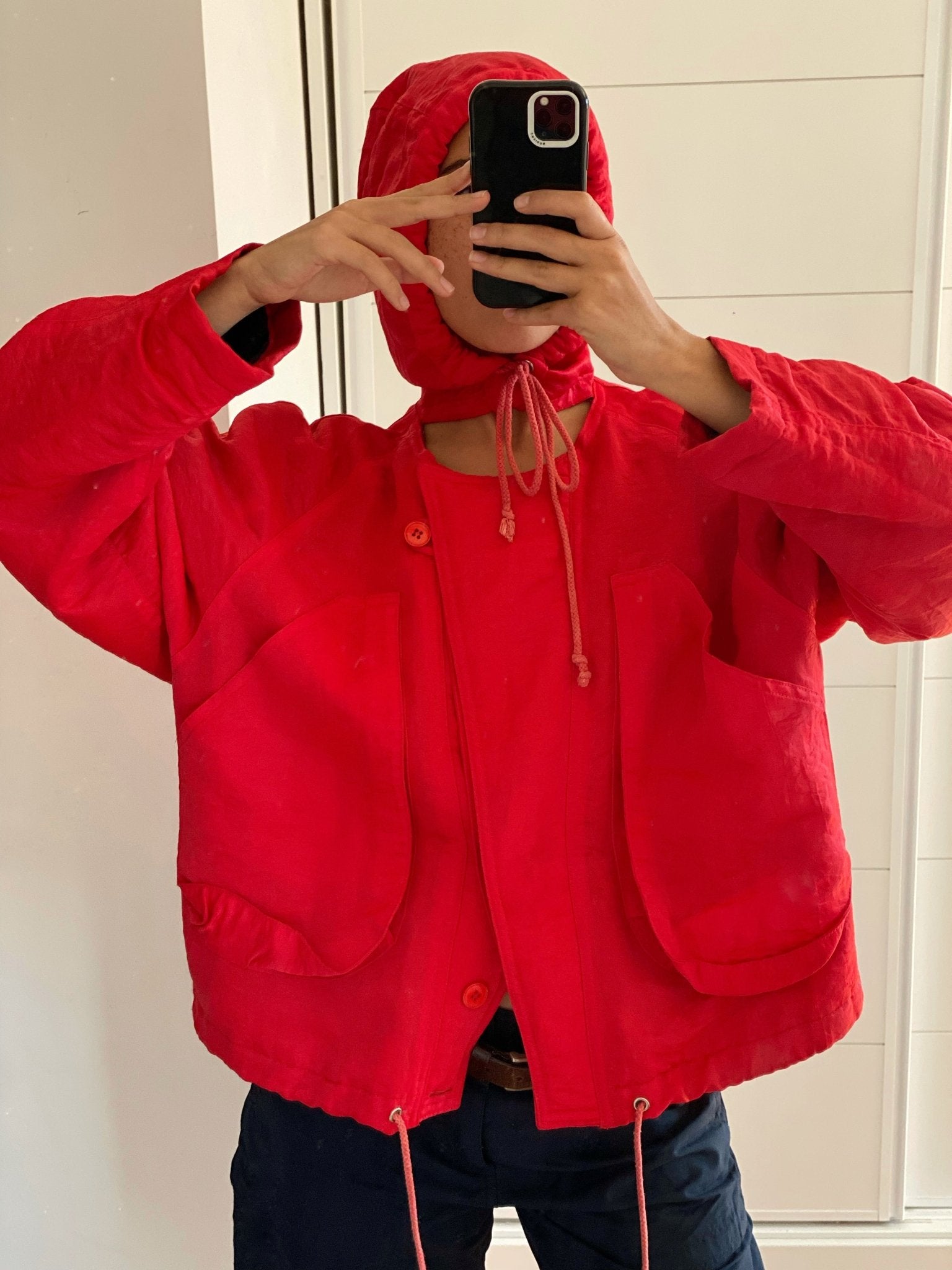 The Rosso Pocket Jacket by Fiorucci - rig vert