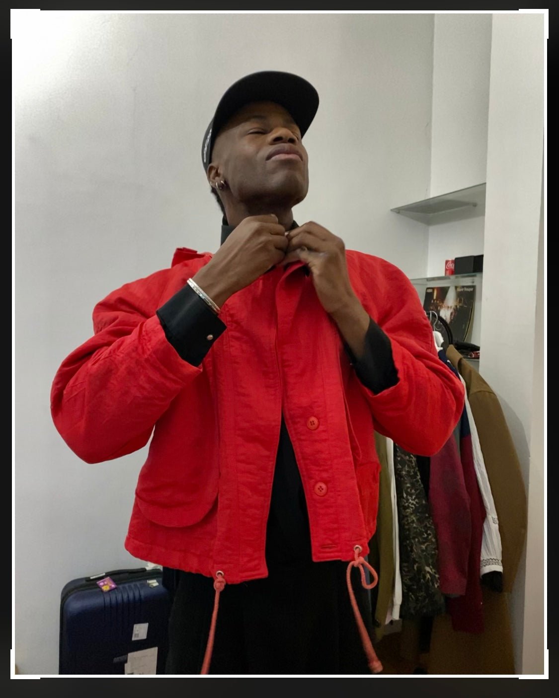 The Rosso Pocket Jacket by Fiorucci - rig vert